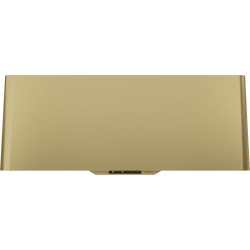 36 Inch Mesa Wall Mount Range Hood - Satin Gold view