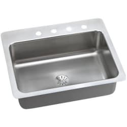 27 Inch Drop-In Kitchen Sink - Picture May Not Reflect Option Selected view