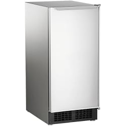 15 Inch Freestanding/Built-In Panel Ready Undercounter Gourmet Clear Ice Maker  - 15 Inch Freestanding/Built-In Undercounter Gourmet Cube Ice Maker view