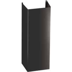 10 Ft. Ceiling Duct Cover Kit: Black Stainless - 10 Ft. Ceiling Duct Cover Kit in Black Stainless view