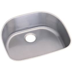 24 Inch Undermount Single Bowl Kitchen Sink - Feature View view