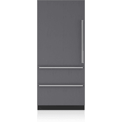 Discontinued Display Model-36 Inch Fully Integrated Bottom-Freezer Smart Refrigerator  - Front View Panel Ready view