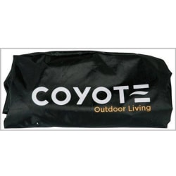 Cover for Double Side Burner - Coyote Double Side Burner Grill Cover view