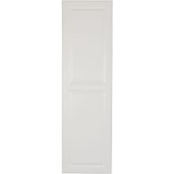 42 Inch Ironing Center - Raised White Door, Right Hinge view