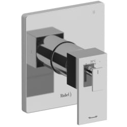 Single Lever Handle Thermostatic & Pressure Balance Trim  - Kubik Single Lever Handle Thermostatic & Pressure Balance Trim with 3 Functions in Chrome view