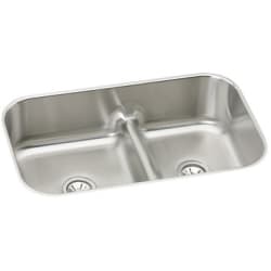 35 Inch Undermount Double Bowl Stainless Steel Sink - Featured View view
