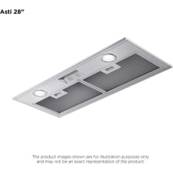 28 Inch Cabinet Insert Range Hood  - Comfort Series Asti 28 Inch Cabinet Insert Range Hood view