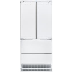 36 Inch Built-In Panel Ready French Door Refrigerator - 36 Inch Freestanding French Door Bottom Freezer Refrigerator view