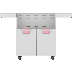30 Inch Double Door Cart  - 30 Inch Aspire Tower Cart with Double Doors - ECD Series view