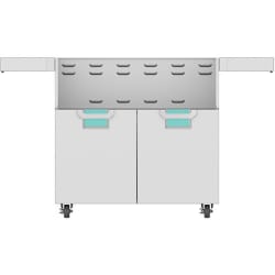 42 Inch Double Door Cart  - 42 Inch Aspire Tower Cart with Double Doors - ECD Series view
