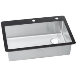 33 Inch Drop-In Kitchen Sink - Feature View view