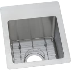 13 Inch Single Bowl Dual Mount Bar Sink Kit - Main View view