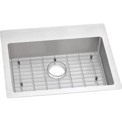 25 Inch Single Bowl Dual Mount ADA Kitchen Sink Kit  - 25 Inch Single Bowl Dual Mount Kitchen Sink Kit Dimension view