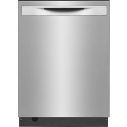 24 Inch Fully Integrated Dishwasher  - Main-Image 24" Dishwasher Stainless Steel EDSP4944CS 24 Inch Stainless Steel Tub Built-In Pocket Handle Dishwasher view