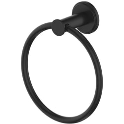 El Dorado Towel Ring: Matte Black - El Dorado Towel Ring view