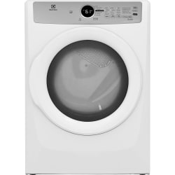 27 Inch Electric Dryer  - Main-Image Front Load Electric Dryer ? 8.0 Cu. Ft. White ELFE7337AW view
