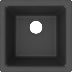 15 3/4 Inch Dual Mount Single Bowl Bar Sink  - 15 3/4 Inch Dual Mount Single Bowl Bar Sink with 3 1/2" Drain Opening view