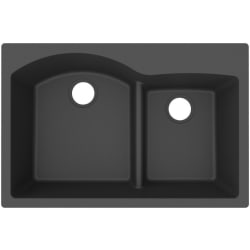 22 Inch Drop-In Double Bowl Kitchen Sink  - Elkay Quartz Classic® 60/40 Double Bowl Drop-In Kitchen Sink with Aqua Divide view