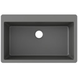 20 Inch Drop-In Single Bowl Kitchen Sink  - Elkay Quartz Classic® Single Bowl Drop-In Kitchen Sink view