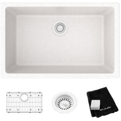 18 Inch Undermount Single Bowl Kitchen Sink  - Elkay Quartz Classic® Single Bowl Undermount Kitchen Sink Kit view
