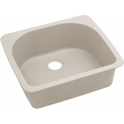 25 Inch Drop-In Sink  - Putty view