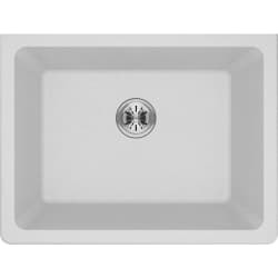 25 Inch Undermount Single Bowl Laundry Sink - 25 Inch Undermount Single Bowl Laundry Sink with Perfect Drain view