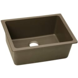 25 Inch Undermount Kitchen Sink  - Mocha view