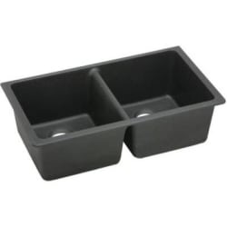 33 Inch Undermount Kitchen Sink - Black view