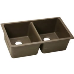 33 Inch Undermount Kitchen Sink  - Mocha view