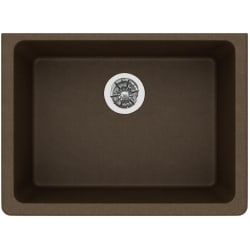 25 Inch Undermount ADA Kitchen Sink  - Elkay Quartz Classic® Single Bowl Undermount ADA Sink with Perfect Drain® view