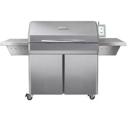 Stainless Steel Freestanding Wi-Fi Controlled Pellet Grill  - 69 Inch Wi-Fi Controlled Stainless Steel Pellet Grill view