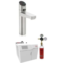 HydroTap Boiling, Chilled, Sparkling for Residential and Small Commercial - Kitted Base Module  - filtration faucet bundle view