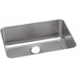 24 Inch Undermount Single Bowl Stainless Steel Sink  - Front View view