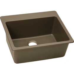 25 Inch Drop-In Sink  - Mocha view