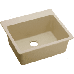25 Inch Drop-In Sink - Sand view
