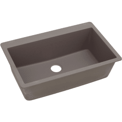 33 Inch Drop-In Sink  - Greige view