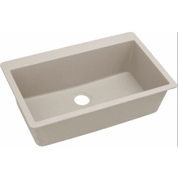 33 Inch Drop-In Sink  - Putty view