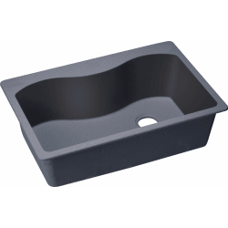 33 Inch Drop-In Sink  - Dusk Gray view