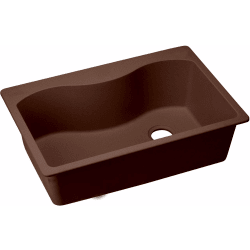 33 Inch Drop-In Sink  - Pecan view