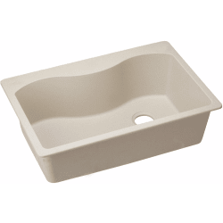 33 Inch Drop-In Sink  - Putty view