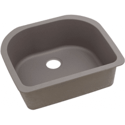 25 Inch Undermount Sink  - Greige view