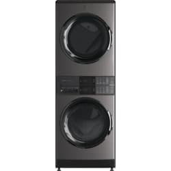 27 Inch Electric Stacked Laundry Center - 27 Inch Gas Laundry Tower With Smart Boost Technology view