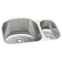 26 3/4 Inch Undermount Double Bowl Stainless Steel Kitchen Sink  - Featured View view
