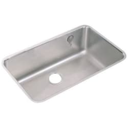 30 1/2 Inch Undermount Single Bowl Stainless Steel Sink  - Featured View view