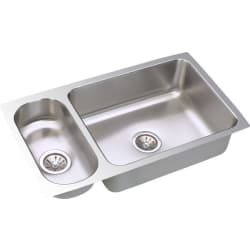 32 Inch Undermount Double Bowl Stainless Steel Sink  - Featured View view