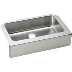 33 Inch Undermount Single Bowl Stainless Steel Apron Front Sink - Featured View view