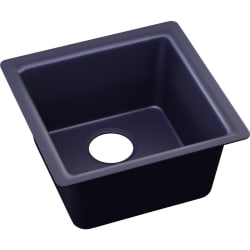 16 Inch Quartz Luxe Dual Mount Bar Sink  - Jubilee Angled View view