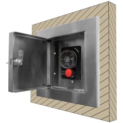 Surface Mount Enclosure Kit for ESTOP1-0H & ESTOP2-5H Timers - ESTOP RM Gas Timer Locking Cabinet view