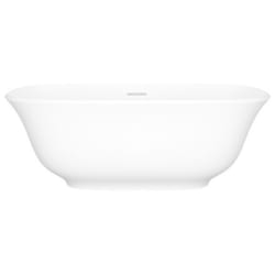 28 Inch Freestanding Soaking Bathtub  - 29 Inch Freestanding Soaking Bathtub With No Overflow Hole view