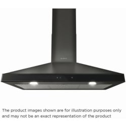 Wall Mount Range Hood  - Techne Series Varna Black Wall Mount Range Hood view